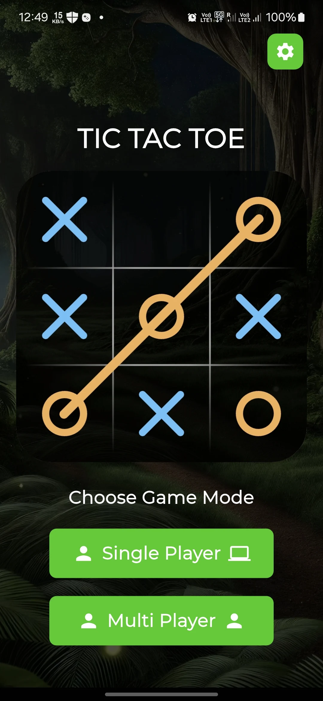 Tic Tac Toe Multiplayer XO screenshot