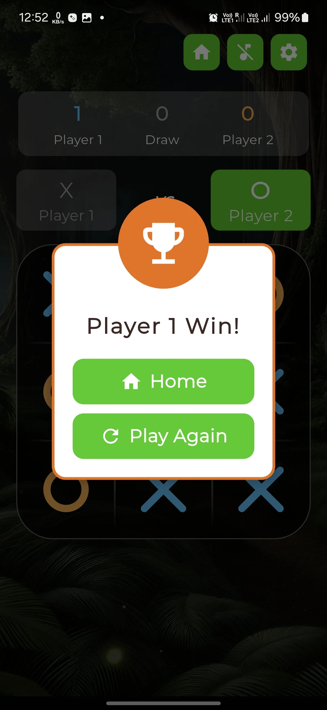 Tic Tac Toe Multiplayer XO screenshot